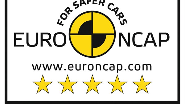 Euro Ncap logo, test 2012 5 stars